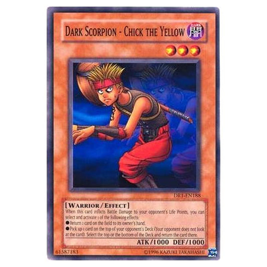 Yu-Gi-Oh! - Dark Revelation Volume 1 - Dark Scorpion - Chick the Yellow (Common) DR1-EN188