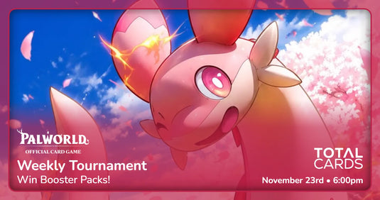 Palworld - Weekly Tournament - Monday 6pm (23/11/26)