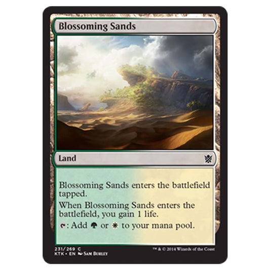 Magic the Gathering - Khans Of Tarkir - Blossoming Sands - 231/269