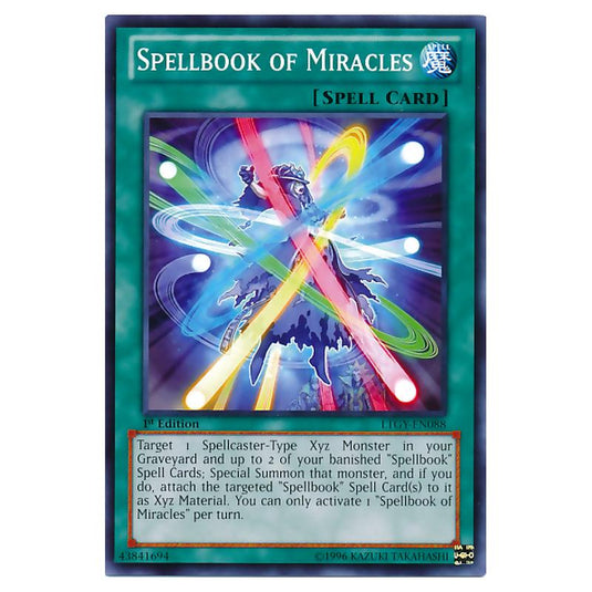 Yu-Gi-Oh! - Lord of the Tachyon Galaxy - Spellbook of Miracles (Common) LTGY-EN088