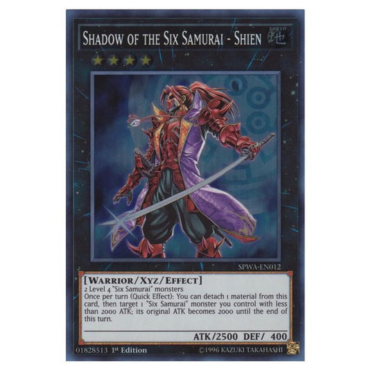 Yu-Gi-Oh! - Spirit Warriors - Shadow of the Six Samurai - Shien (Super Rare) SPWA-EN012