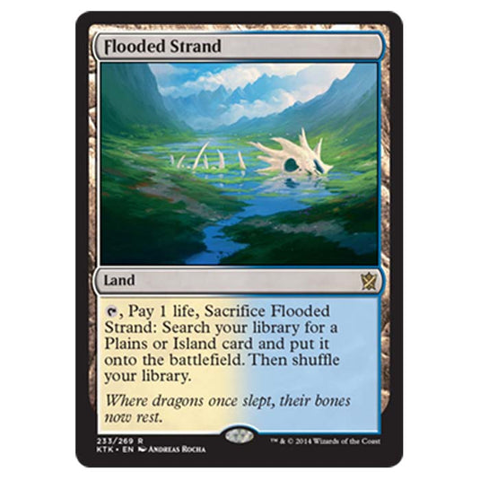 Magic the Gathering - Khans Of Tarkir - Flooded Strand - 233/269