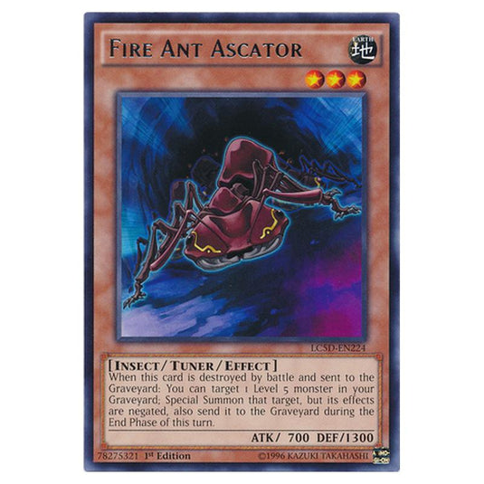 Yu-Gi-Oh! - Legendary Collection 5D's Mega Pack - Fire Ant Ascator (Rare) LC5D-EN224