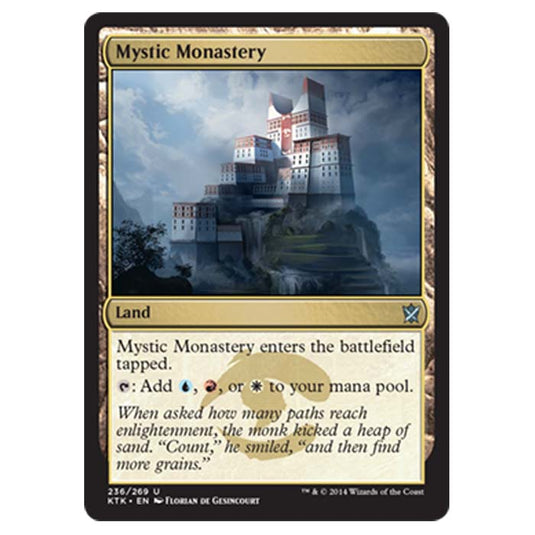 Magic the Gathering - Khans Of Tarkir - Mystic Monastery - 236/269