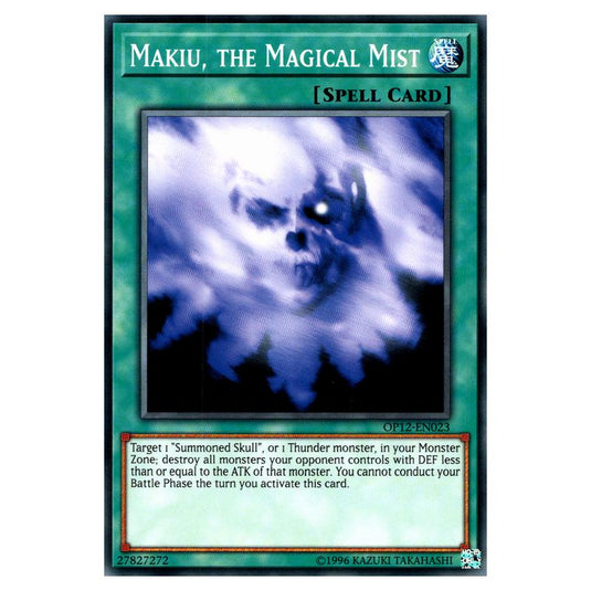 Yu-Gi-Oh! - OTS Tournament Pack 12 - Makiu, the Magical Mist (Common) OP12-EN023