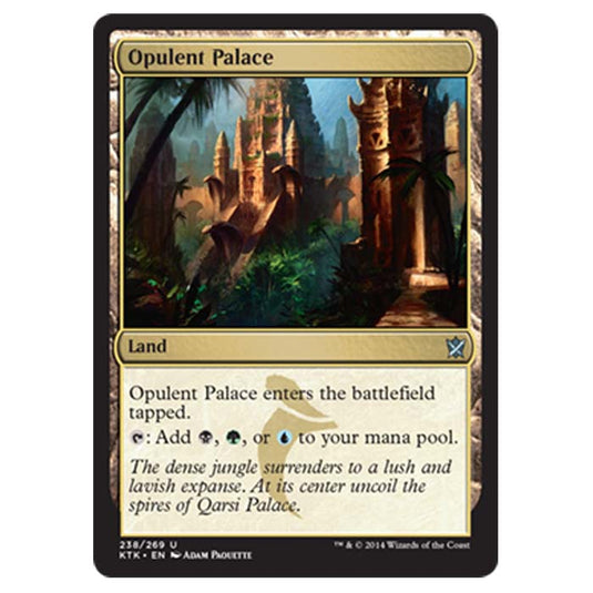 Magic the Gathering - Khans Of Tarkir - Opulent Palace - 238/269