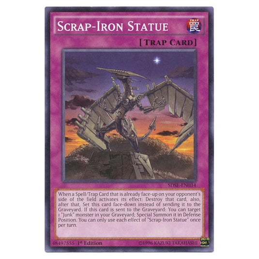 Yu-Gi-Oh! - Synchron Extreme Structure Deck - Scrap-Iron Statue (Common) SDSE-EN034