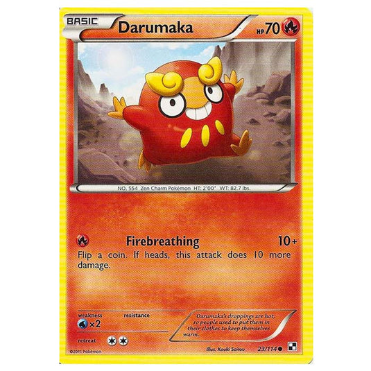 Pokemon - Black & White - Darumaka 23/114