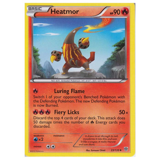 Pokemon - Black & White - Plasma Storm - Heatmor - 023/135