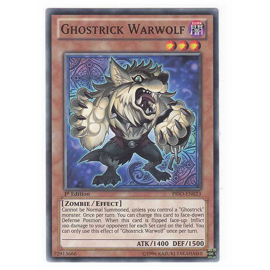 Yu-Gi-Oh! - Primal Origin - Ghostrick Warwolf - 23/99