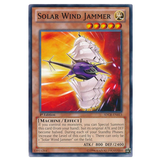 Yu-Gi-Oh! - Cyber Dragon Revolution Structure Deck - Solar Wind Jammer (Common) SDCR-EN013