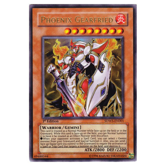 Yu-Gi-Oh! - Warriors' Strike Structure Deck - Phoenix Gearfried (Ultra Rare) SDWS-EN001