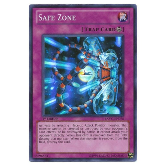 Yu-Gi-Oh! - Extreme Victory - Safe Zone (Super Rare) EXVC-EN078