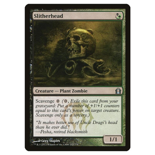 Magic The Gathering - Return To Ravnica - Slitherhead - 222/274
