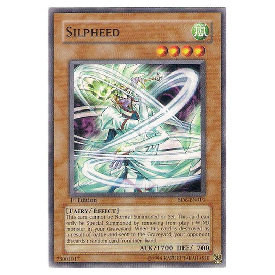 Yu-Gi-Oh! - Structure Deck - Lord of the Storm - Silpheed (Common) SD8-EN010