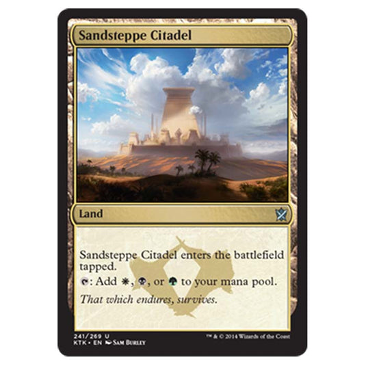 Magic the Gathering - Khans Of Tarkir - Sandsteppe Citadel - 241/269