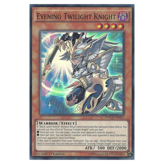 Yu-Gi-Oh! - Dimension of Chaos - Evening Twilight Knight (Super Rare) DOCS-EN023