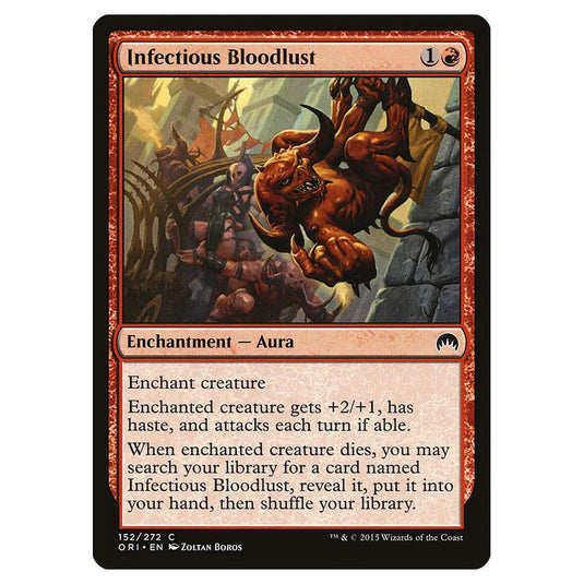 Magic The Gathering - Magic Origins - Infectious Bloodlust - 152/272 (Foil)