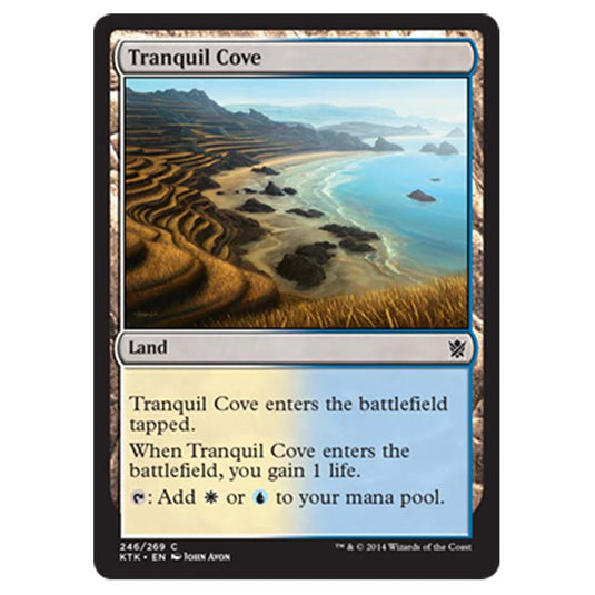 Magic the Gathering - Khans Of Tarkir - Tranquil Cove - 246/269