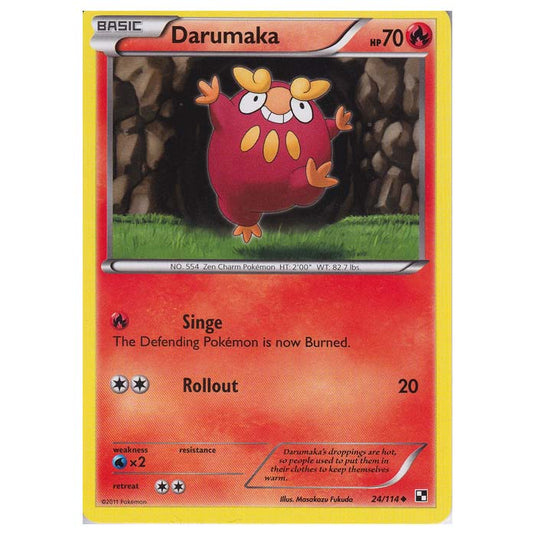 Pokemon - Black & White - Darumaka 24/114