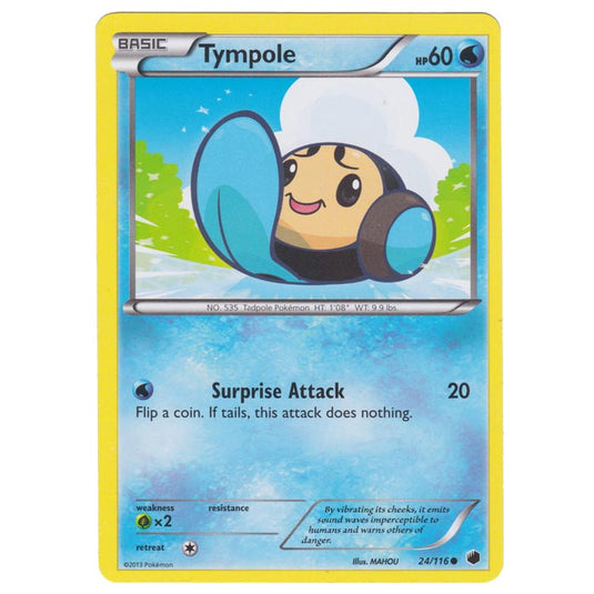 Pokemon - Black & White - Plasma Freeze - Tympole - 24/116