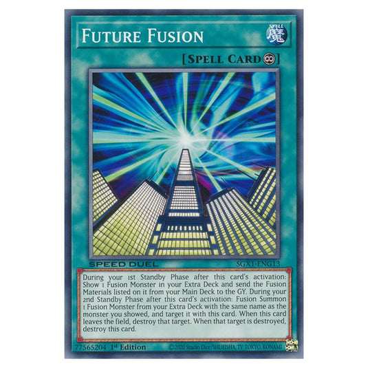 Yu-Gi-Oh! - Speed Duel GX - Duel Academy Box - Future Fusion (Common) SGX1-ENG13