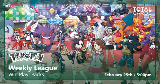 Pokémon - Kids League - Wednesday 5pm (25/02/26)