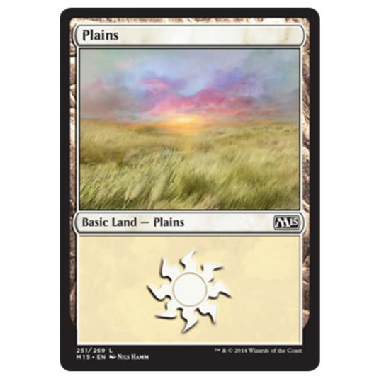Magic the Gathering - M15 Core Set - Plains - 251/269