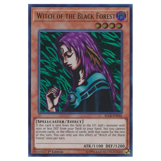 Yu-Gi-Oh! - Battles of Legend - Light's Revenge - Witch of the Black Forest (Ultra Rare) BLLR-EN046