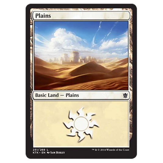 Magic the Gathering - Khans Of Tarkir - Plains - 251/269