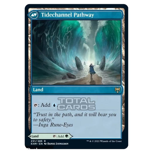 Magic The Gathering - Kaldheim - Barkchannel Pathway // Tidechannel Pathway - 251/285