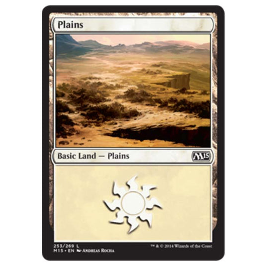 Magic the Gathering - M15 Core Set - Plains - 253/269