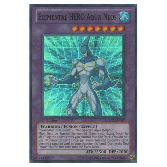 Yu-Gi-Oh! - Legendary Collection 2 - The Duel Academy Years Mega Pack - Elemental HERO Aqua Neos (Super Rare) LCGX-EN057