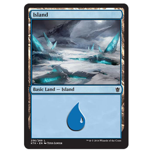 Magic the Gathering - Khans Of Tarkir - Island - 256/269