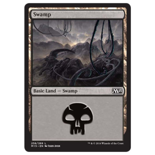 Magic the Gathering - M15 Core Set - Swamp - 258/269