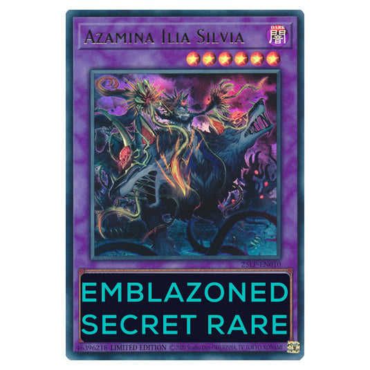 Azamina Ilia Silvia 25LP-EN010d card from the Yu-Gi-Oh! set World Championship 2025 - Limited Pack