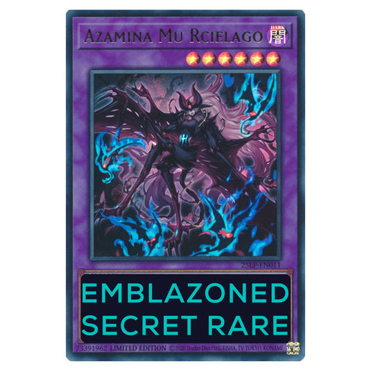 Azamina Mu Rcielago 25LP-EN011d card from the Yu-Gi-Oh! set World Championship 2025 - Limited Pack