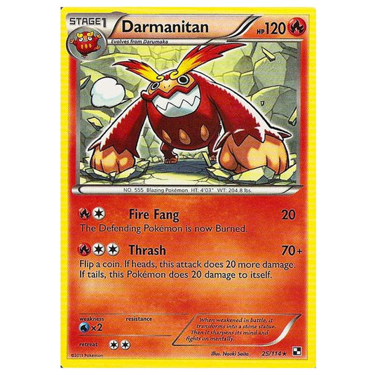 Pokemon - Black & White - Darmanitan 25/114