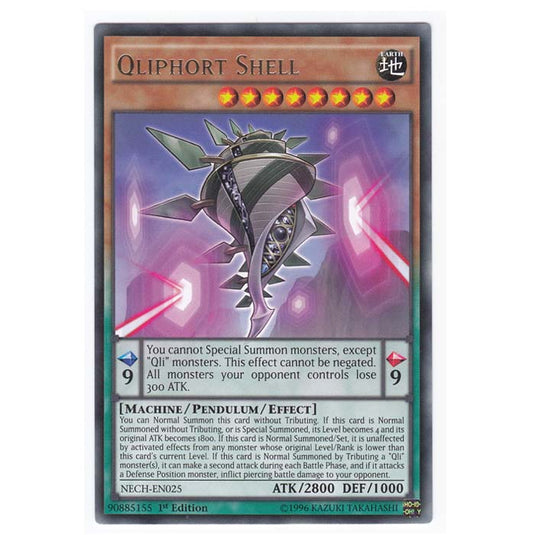 Yu-Gi-Oh! - The New Challengers - Qliphort Shell - 25/99