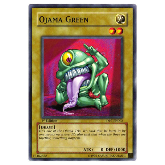 Yu-Gi-Oh! - Duelist Pack - Chazz Princeton - Ojama Green (Common) DP2-EN002