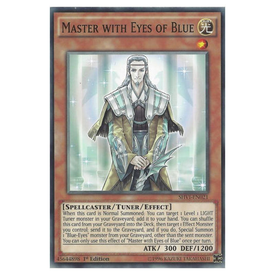 Yu-Gi-Oh! - Shining Victories - Master with Eyes of Blue (Common) SHVI-EN021