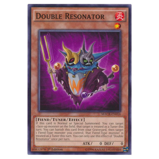 Yu-Gi-Oh! - Maximum Crisis - Double Resonator (Common) MACR-EN016