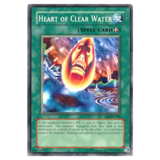 Yu-Gi-Oh! - Dark Beginning 2 - Heart of Clear Water (Common) DB2-EN186