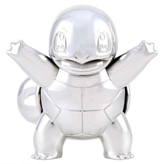 Pokemon - 25th Celebration - 3 Inch Silver Squirtle Figure