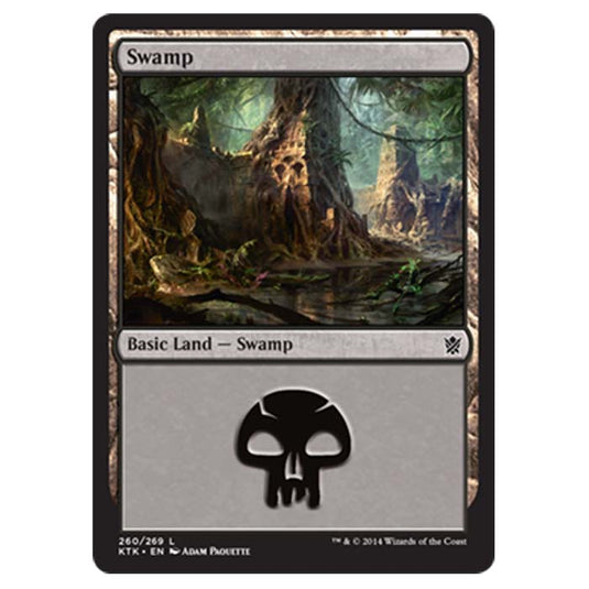 Magic the Gathering - Khans Of Tarkir - Swamp - 260/269