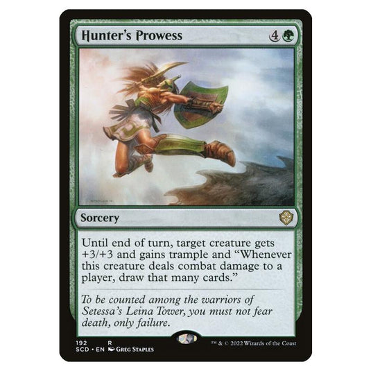 Magic the Gathering - Starter Commander Decks - Hunter's Prowess - 192