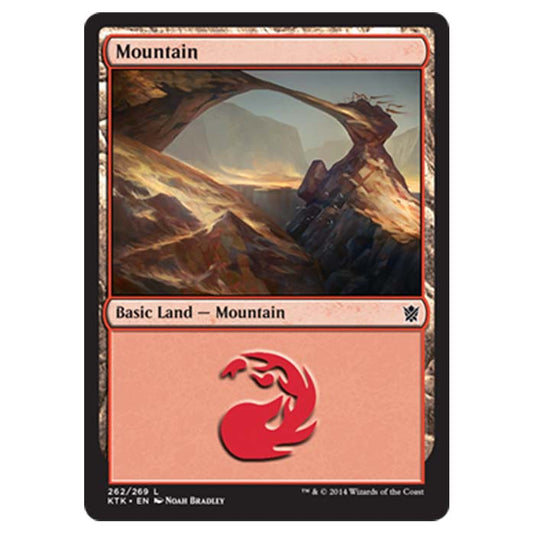 Magic the Gathering - Khans Of Tarkir - Mountain - (Foil) - 262/269