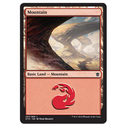 Magic the Gathering - Khans Of Tarkir - Mountain - 263/269