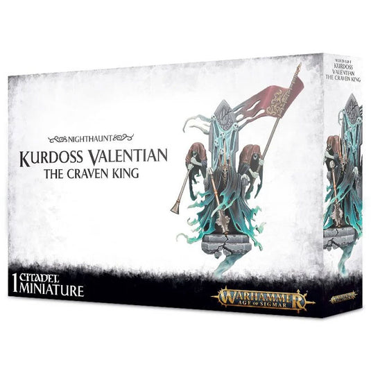 Warhammer Age of Sigmar - Nighthaunt - Kurdoss Valentian, The Craven King