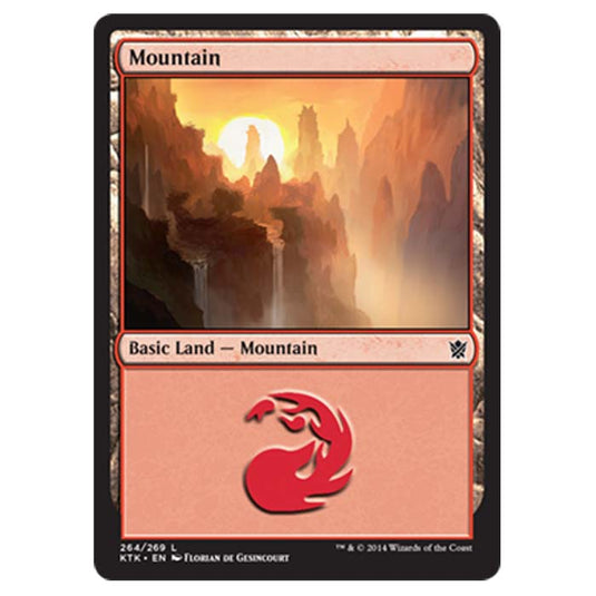 Magic the Gathering - Khans Of Tarkir - Mountain - 264/269